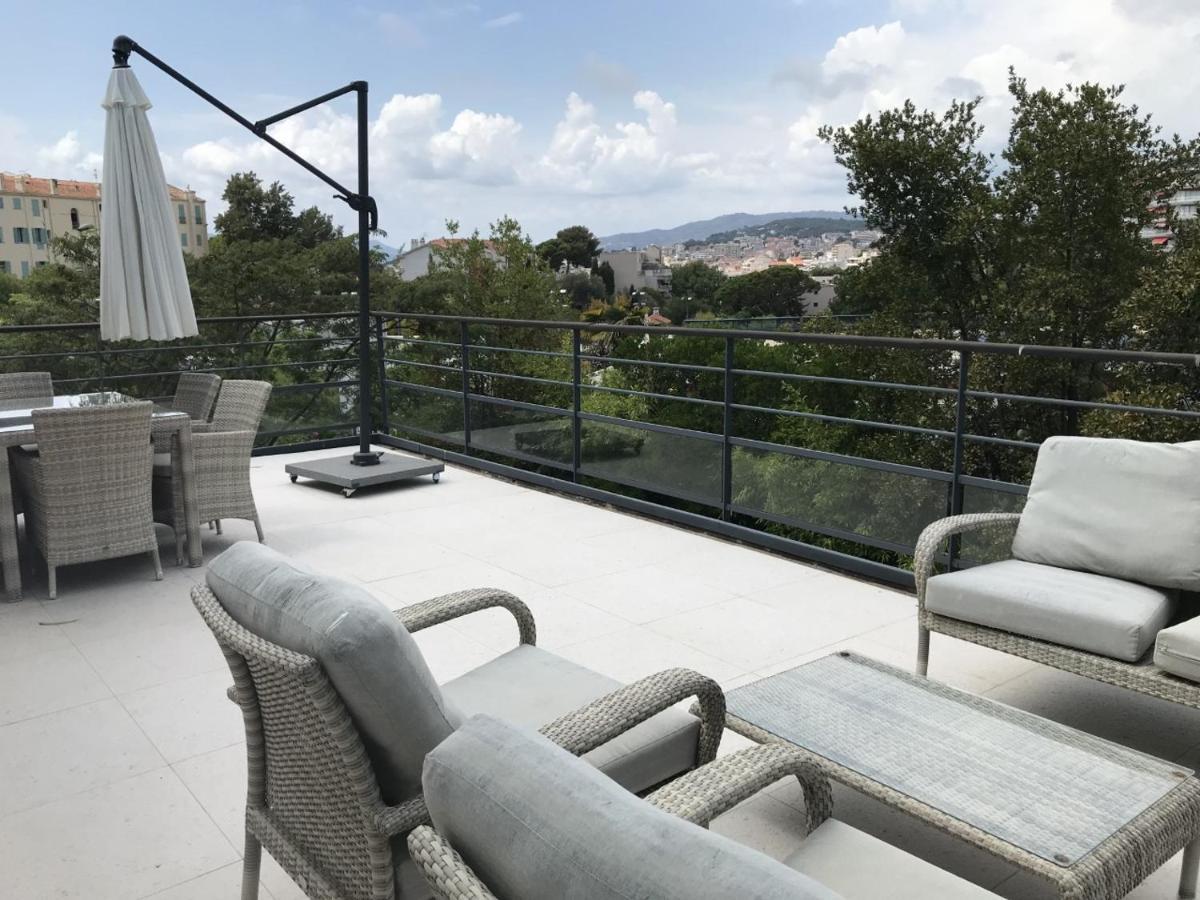Appartement Montfleury: Dual Terrace Retreat near Croisette Beach Cannes Exterior photo