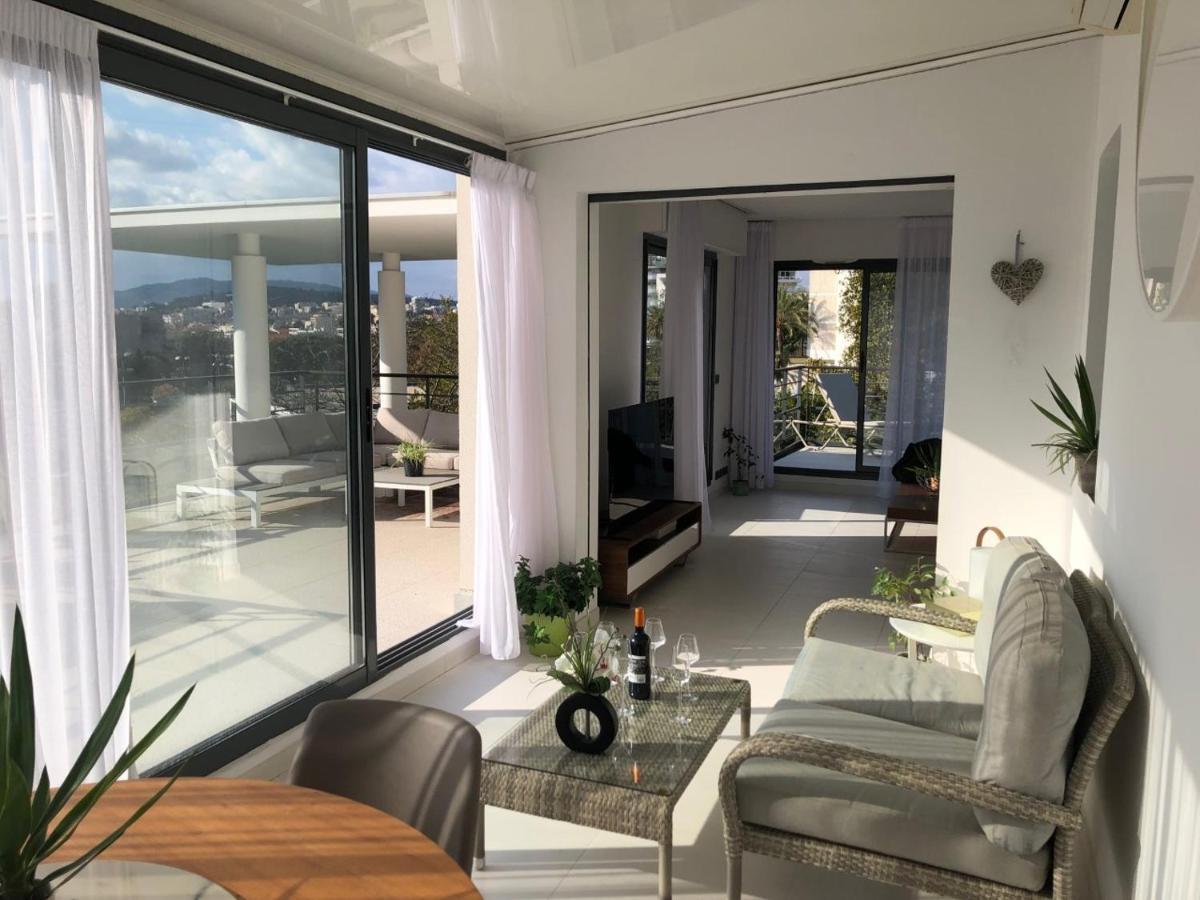 Appartement Montfleury: Dual Terrace Retreat near Croisette Beach Cannes Exterior photo